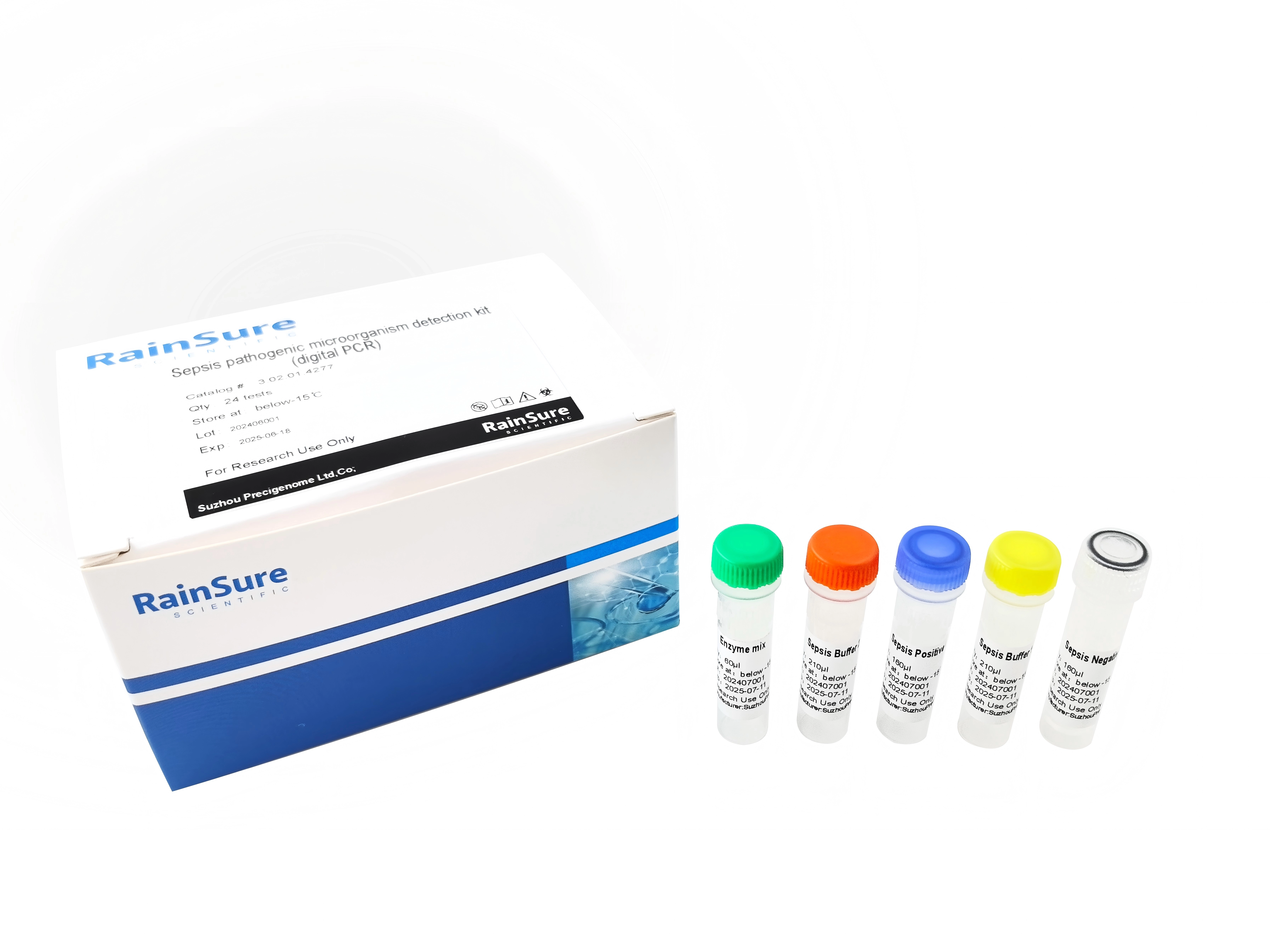 苏州锐讯生物科技有限公司败血症致病微生物检测试剂盒（数字PCR）：败血症检测的高级诊断