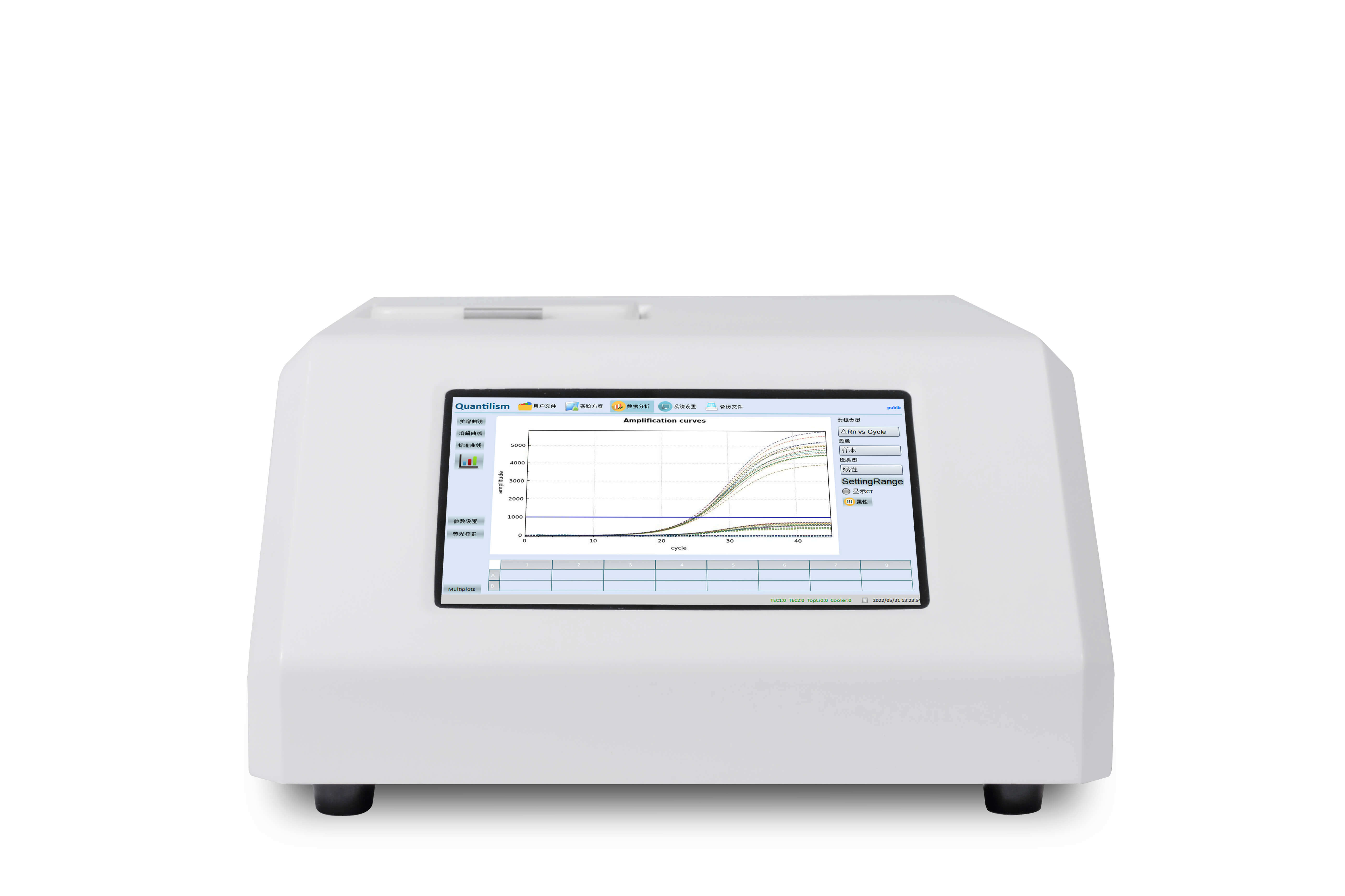 用于诊断的高灵敏度实时荧光定量PCR仪